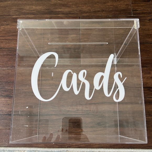 Wedding Card Box - Picture 1 of 5